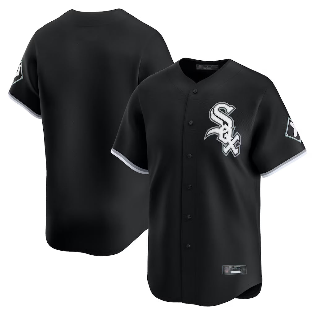 Silnrao C.White Sox ## White Sox Blank Player Black Limited Home Stitched Jerseys