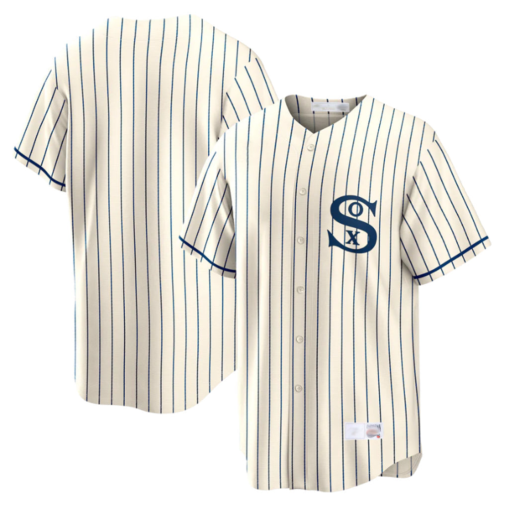 Silnrao C.White Sox ## White Sox Blank Player Cream Cooperstown Collection Field of Dreams Home Stitched Jerseys