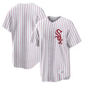 Silnrao C.White Sox ## White Sox Blank Player Red Stripe White Home Game Stitched Jerseys