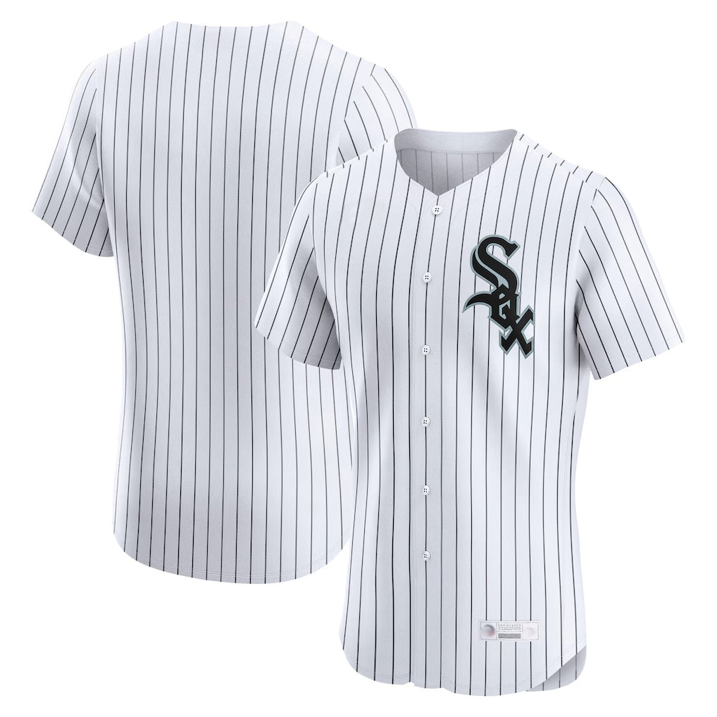 Silnrao C.White Sox ## White Sox Blank Player White Limited Elite Home Stitched Jerseys