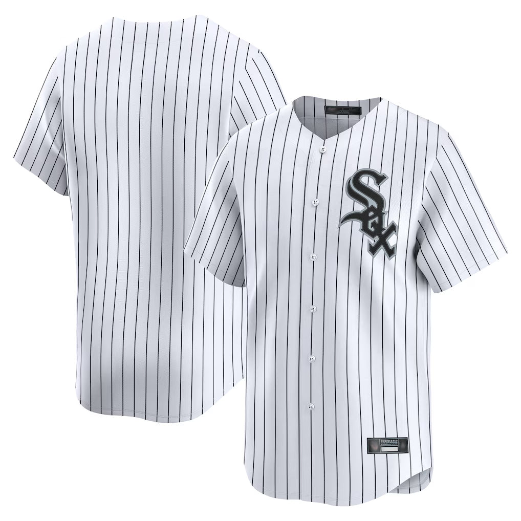 Silnrao C.White Sox ## White Sox Blank Player White Stripe Limited Home Stitched Jerseys