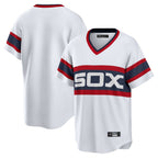 Silnrao C.White Sox ## White Sox Blank Player White T-shirt Home Game Stitched Jerseys