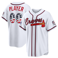 Silnrao Custom A.Braves 2026 All-Star Edition Stars & Stripes White Stadium Jerseys