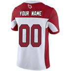 Silnrao Custom A.Cardinals White-Red Vapor Untouchable Elite Stitched Jerseys