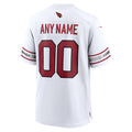 Silnrao Custom A.Cardinals White Game Road Home Stitched Jerseys