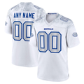 Silnrao Custom B.Bills White 2025 Rivalries Collection Game Stitched Jerseys