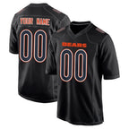 Silnrao Custom C.Bears Carbon Black Fashion Stitched Jerseys