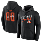 Silnrao Custom C.Bengals Gray Big & Tall Team Authentic Custom Hoodie Stitched Jerseys