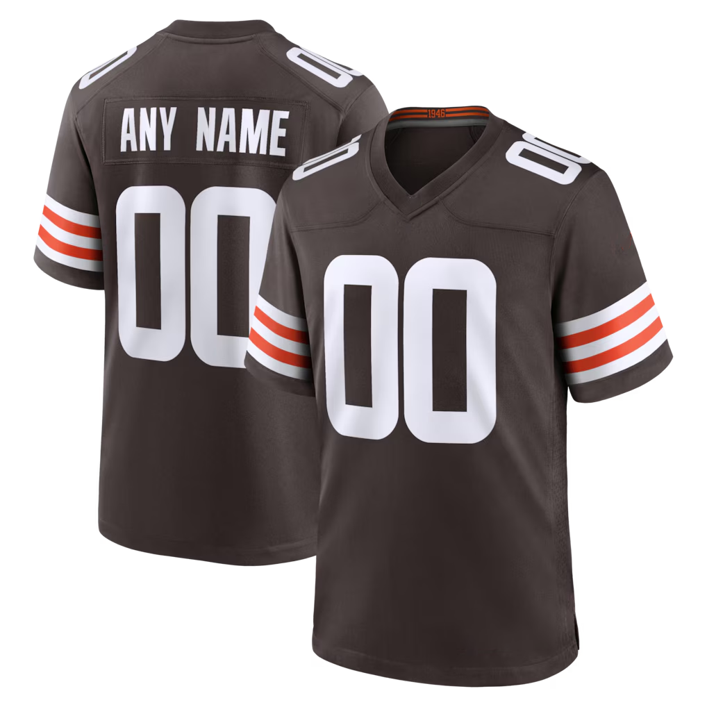 Silnrao Custom C.Browns Game Stitched Jerseys