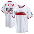 Silnrao Custom C.Guardians 2026 All-Star Edition Stars & Stripes White Stadium Jerseys