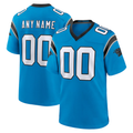 Silnrao Custom C.Panthers Blue Alternate Game Stitched Jerseys