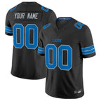 Silnrao Custom D.Lions Blue Vapor F.U.S.E. Limited Elite Stitched Jerseys