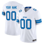 Silnrao Custom D.Lions White Vapor F.U.S.E. Limited Elite Stitched Jerseys