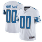 Silnrao Custom D.Lions White Vapor F.U.S.E. Limited Game Stitched Jerseys