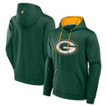 Silnrao Custom GB.Packers Green Defender Pullover Hoodie Game Stitched Jerseys