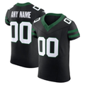 Silnrao Custom NY.Jets Legacy Black Alternate Vapor F.U.S.E. Elite Stitched Jerseys
