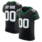 Silnrao Custom NY.Jets Legacy Black Alternate Vapor F.U.S.E. Elite Stitched Jerseys