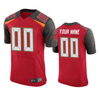 Silnrao Custom TB.Buccaneers Red Game Stitched Jerseys