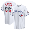Silnrao Custom TB.Jays 2026 All-Star Edition Stars & Stripes White Stadium Jerseys