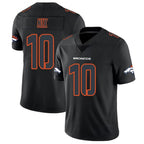 Silnrao D.Broncos #10 Bo Nix Player Limited Black Impact Jerseys