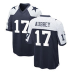 Silnrao D.Cowboys #17 Brandon Aubrey Player Navy Alternate Game Stitched Jerseys