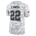 Silnrao D.Cowboys #22 Emmitt Smith Player Arctic Camo Salute to Service Limited Stitched Jerseys