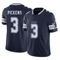 Silnrao D.Cowboys #3 George Pickens Player Navy Vapor F.U.S.E. Limited Stitched Jerseys