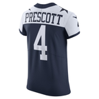 Silnrao D.Cowboys #4 Dak Prescott Navy Alternate Vapor Elite Player Stitched Jerseys