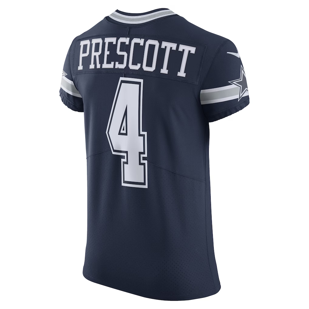 Silnrao D.Cowboys #4 Dak Prescott Navy Vapor Elite Player Team Stitched Jerseys