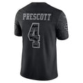 Silnrao D.Cowboys #4 Dak Prescott Player Black RFLCTV Limited Stitched Jerseys
