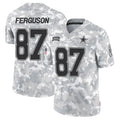 Silnrao D.Cowboys #87 Jake Ferguson Player Arctic Camo Salute to Service Limited Stitched Jerseys