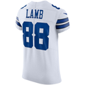 Silnrao D.Cowboys #88 CeeDee Lamb White Vapor Elite Jersey Stitched Jerseys