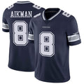 Silnrao D.Cowboys #8 Troy Aikman Player Navy Vapor Untouchable Limited Stitched Jerseys