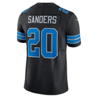 Silnrao D.Lions #20 Barry Sanders Black 2nd Alternate Vapor F.U.S.E. Limited Stitched Jerseys