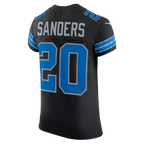 Silnrao D.Lions #20 Barry Sanders Black Alternate Vapor F.U.S.E. Elite Stitched Jerseys