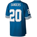 Silnrao D.Lions #20 Barry Sanders Mitchell & Ness Blue Big & Tall 1996 Retired Player Replica Stitched Jerseys