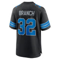 Silnrao D.Lions #32 Brian Branch Player Black Home Game Stitched Jerseys