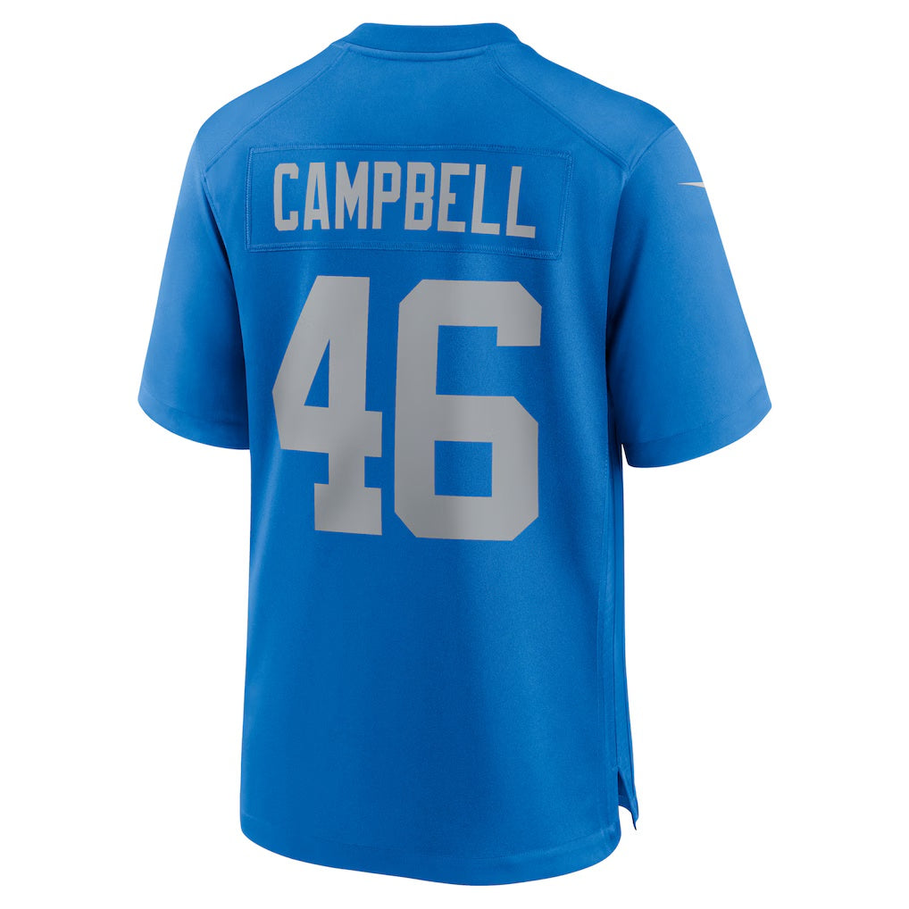 Silnrao D.Lions #46 Jack Campbell Blue Alternate Game Stitched Jerseys