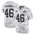 Silnrao D.Lions #46 Jack Campbell Player Arctic Camo Salute to Service Limited Stitched Jerseys