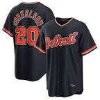 Silnrao D.Tigers #20 Spencer Torkelson Player Navy Home Game Stitched Jerseys