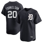 Silnrao D.Tigers #20 Spencer Torkelson Player Navy Home Limited Game Stitched Jerseys
