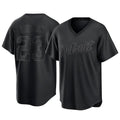 Silnrao D.Tigers #23 Kirk Gibson Player Black T-shirt Home Game Stitched Jerseys