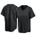 Silnrao  D.Tigers #28 Javier B¨¢ez Player Black T-shirt Home Game Stitched Jerseys