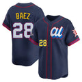 Silnrao  D.Tigers #28 Javier B¨¢ez Player Navy Limited American League All-Star Edition Stitched Jerseys