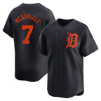 Silnrao D.Tigers #7 Kevin McGonigle Player Navy Home Limited Stitched Jerseys