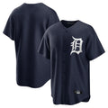 Silnrao D.Tigers ## Tigers Blank Player Navy Game Home Stitched Jerseys