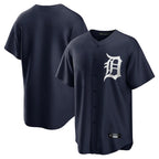 Silnrao D.Tigers ## Tigers Blank Player Navy Game Home Stitched Jerseys