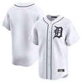 Silnrao D.Tigers ## Tigers Blank Player White Home Limited Stitched Jerseys