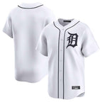 Silnrao D.Tigers ## Tigers Blank Player White Home Limited Stitched Jerseys