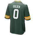 Silnrao GB.Packers #0 Matthew Golden Home Game Stitched Jerseys